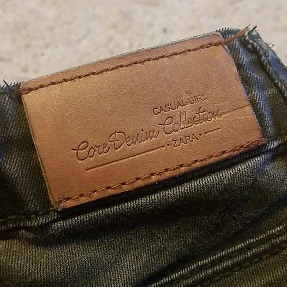 Zara Girls Cut-off Denim Shorts - Picture 5 of 7